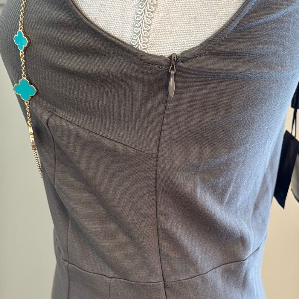 Massimo Dutti Sleeveless Bodycon Mini Dress - Picture 6 of 10